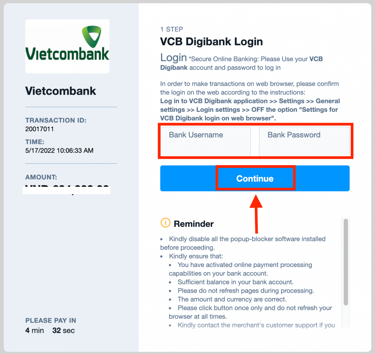 如何透過銀行轉帳在 Olymptrade 存錢
