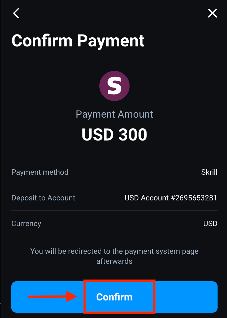 Cómo depositar dinero en Olymptrade mediante sistemas de pago electrónico (Tarjeta AstroPay, Perfect Money, Neteller, Skrill)