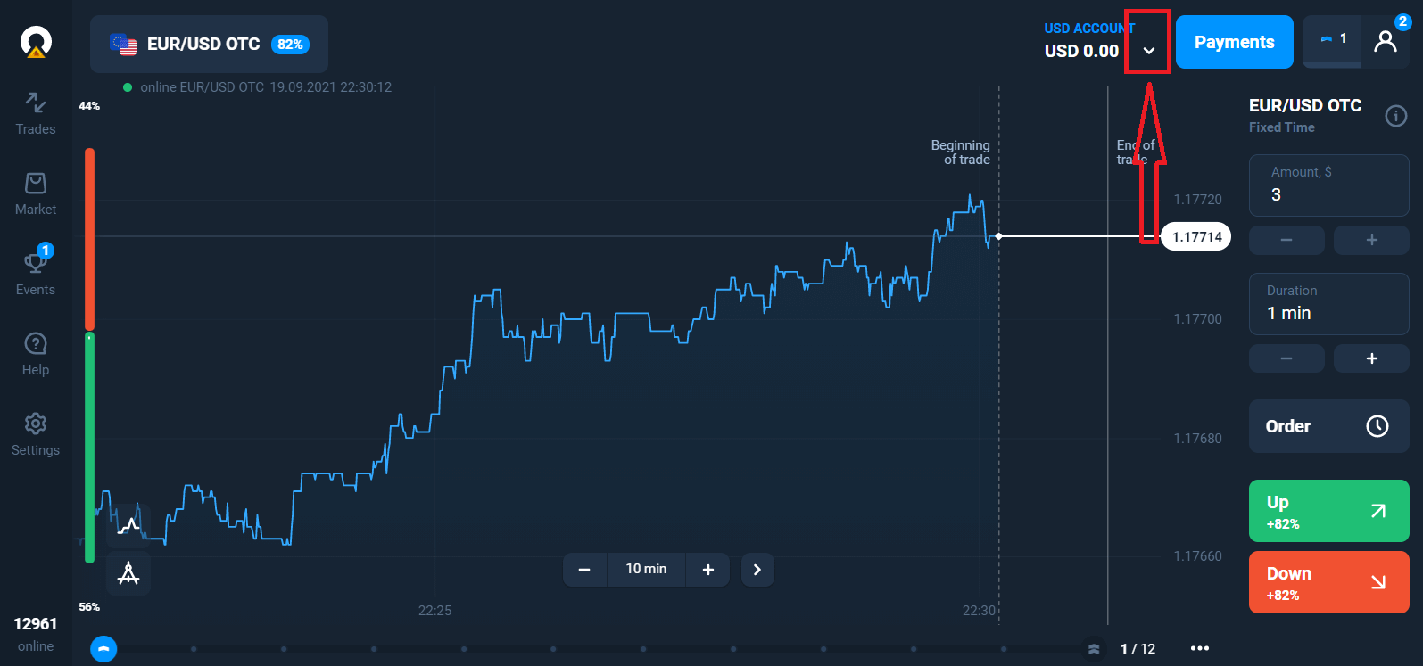 Como abrir conta e depositar dinheiro na Olymptrade