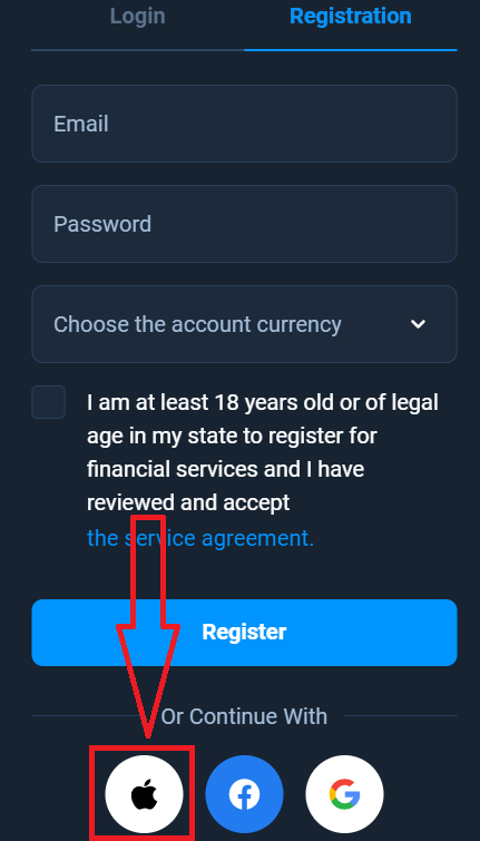 Hoe om rekening te registreer en te verifieer in Olymptrade Hoe om rekening te registreer en te verifieer in Olymptrade
