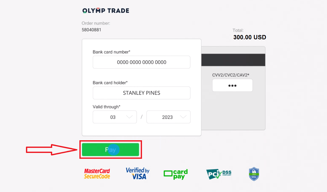 Comment ouvrir un compte et déposer de l'argent sur Olymp Trade