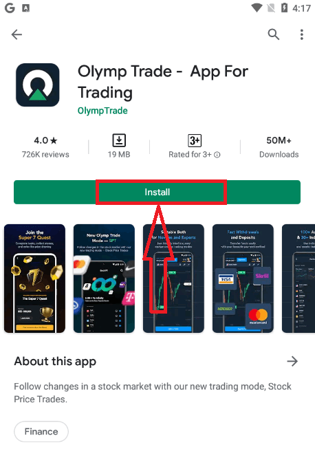 How to Download and Install Olymp Trade Application for Mobile Phone (Android, iOS)